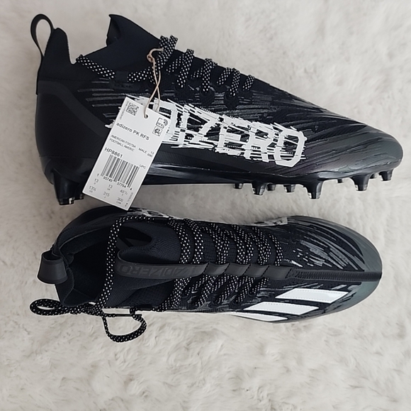 Adidas Adizero Primeknit Core Black Football Cleats Men's 13.5 HP8861 - Picture 6 of 6